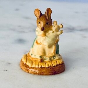 Beatrix Potter F Warne‎ 1981 Mother Mouse Baby Figurine Italy Collection Vintage
